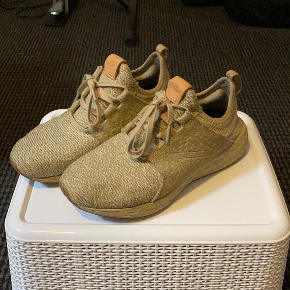 Gold New Balance Fresh Foam Cruz Shoes